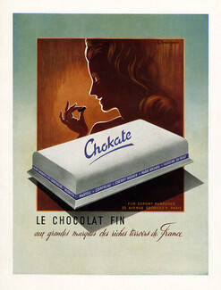 Chokate 1948 Chocolat fin, E.Breuzard