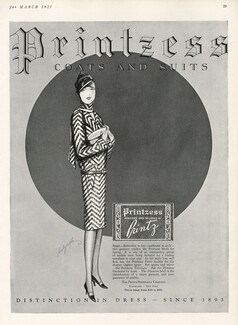 Printzess (Couture) 1927 Coats and Suits
