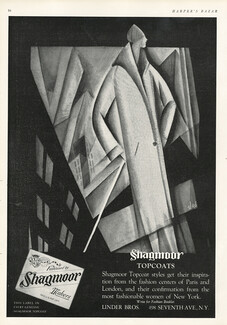 Shagmoor (Couture) 1927 Topcoat, Label