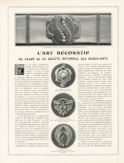 L'Art Décoratif..., 1901 - Th. Lambert & Mangeant (Jewels, Combs) Art Nouveau, Texte par Gabriel Mourey