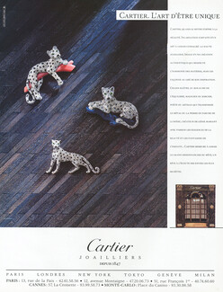 Cartier (Jewels) 1991 Clips Panthers