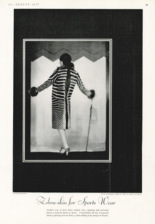 Fourrures Max 1927 zebra skin, Fur Coat