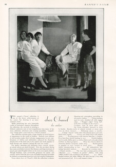 Chez Chanel, 1927 - The Atelier, Photo Demeyer, 1 pages