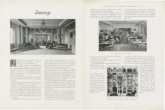 Jenny, 1924 - Mme Jenny Sacerdote Interior Decoration, Store