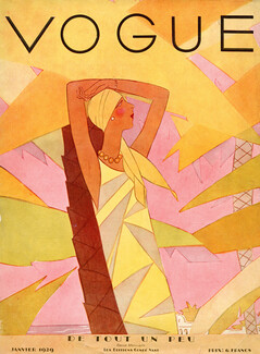 Vogue (Paris) 1929 Cover, Benito