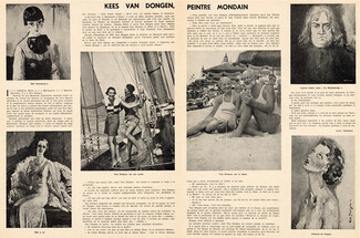 Kees Van Dongen, Peintre Mondain, 1934 - Artist's Career, Interview, Texte par Louis Thomas