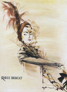 Rose Descat (Millinery) 1948 Jacques Demachy
