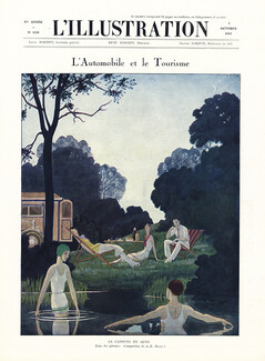 André Edouard Marty 1929 Le Camping en Auto, Conte Pour Dormir Dehors, 4 pages, 4 pages