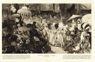 Une Nuit Vénitienne à l'Opéra, 1922 - René Lelong Bal du Grand Prix, Orientalism