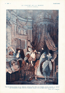 Armand Vallée 1919 Le Couché de la Mariée, "Poiret's School"