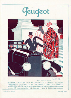 Peugeot 1922 La 15HP, René Vincent, Elegant Parisienne Roaring Twenties