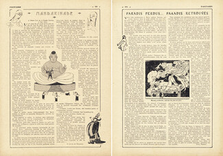 Paradis Perdus, Paradis Retrouvés, 1921 - Opium Smoking, Louis Morin, 2 pages