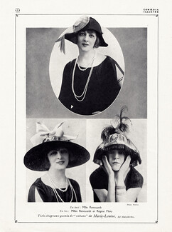 Jane Renouardt & Régine Flory 1901 Chapeaux de Marie-Louise