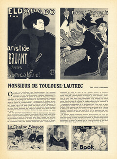 Monsieur de Toulouse-Lautrec, 1949 - Text by Louis Chéronnet