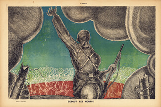 Paul Iribe 1917 "Debout les morts !", World War I