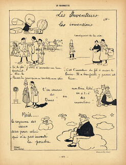 Pierre Mac Orlan 1917 Les Inventeurs, Dessins