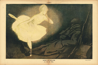 Roubille 1917 Le Rêve du Poilu, Ballerina