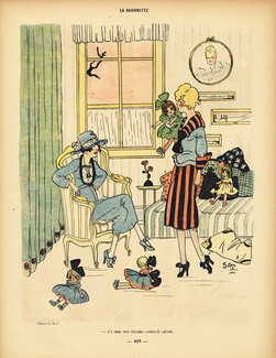 Sat 1918 Poupées, Fétiches contre le cafard, Dolls
