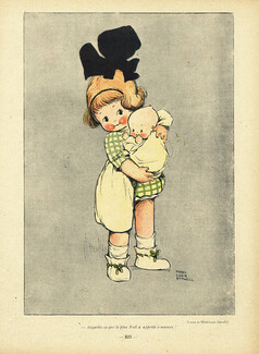 Mabel Lucie Attwell 1918 Girl and baby