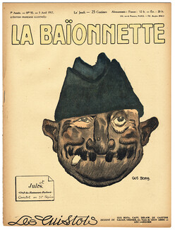 La Baïonnette 1917 n°92 Les Cuistots (Cooks), Gus Bofa... 16 pages