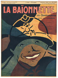 La Baïonnette 1917 n°112 Les Camoufleurs, Jacques Nam... 16 pages