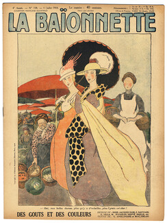 La Baïonnette 1917 n°158 Geo Gas, Nam, Paul Iribe, Chas Laborde, Sauvage, Texte Guillaume Apollinaire, 16 pages, 16 pages