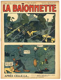 La Baïonnette 1918 n°180 La Prochaine Guerre, Gus Bofa, Capy, Manfredini... 16 pages, 16 pages