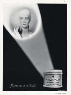 Elizabeth Arden (Cosmetics) 1935 Velva Masque Ph. Saad