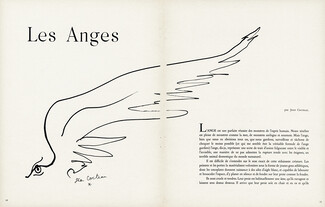 Les Anges, 1949 - Texte par Jean Cocteau