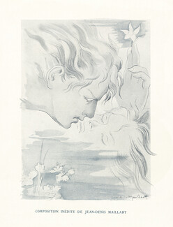 Jean Denis Maillart 1951 Narcisse, Composition inédite