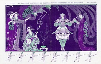 Japonaiserie d'Automne, 1915 - George Barbier Japanese, Traditional Costume