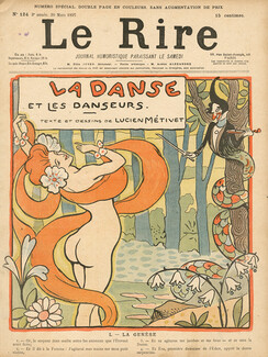 Lucien Métivet 1897 "La Genèse", Adam And Eve, Dancer