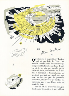 Qu'est-ce que le Merveilleux ?, 1949 - Reinoso, Texte par Jean Cocteau