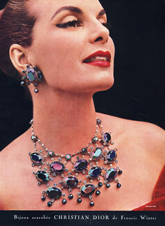 Christian Dior (Jewels) 1955 Bijoux scarabée de Francis Winter, Photo Saad
