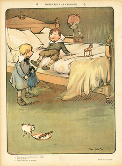 Francisque Poulbot 1906 Children, Doll