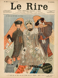 Gyp 1898 "M. Reinach et les Electeurs" Dreyfus Affair