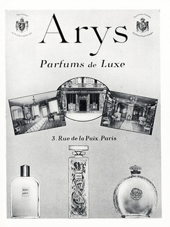 Arys (Perfumes) 1924 Shop, Store, Un Jardin La Nuit, Secret, Chypre