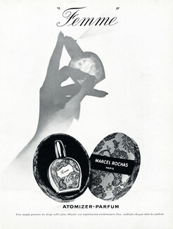 Marcel Rochas (Perfumes) 1955 Femme Atomizer