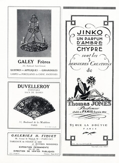 Thomas Jones (Perfumes) 1924 Jinko