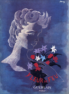 Guerlain (Perfumes) 1948 Fleur de Feu, Darcy (L)