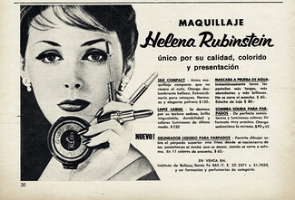 Helena Rubinstein (Cosmetics) 1961 Maquillaje, Argentinian Advert