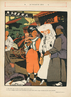 Charles Pourriol 1907 "Le voyage en Chine", Chinese