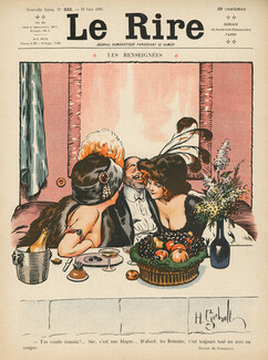 Henry Gerbault 1909 "Les Renseignées", Elégantes Courtisanes