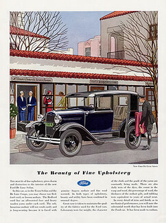 Ford (Cars) 1931 "New Ford De Luxe Sadan"