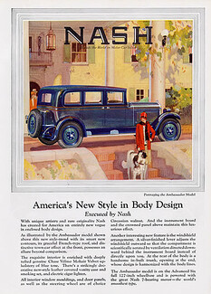 Nash (Cars) 1927 Ambassador Model, Sighthound