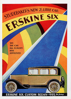 Studebaker (Cars) 1927 The Erskine Six