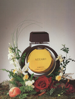 Loris Azzaro (Perfumes) 1987 "Parfums en Fleurs", Photo Roger Turqueti