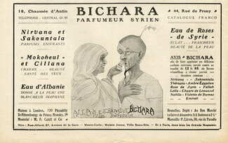 Bichara (Syrian Perfumer) 1913 Nirvana, Sakountala, Mokoheul, Cillana, Eau d'Albanie, Eau de Roses de Syrie... Paule Fugère