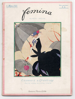 Femina 1921 Mars, Alexandre Rzewuski, Chapeaux de Printemps