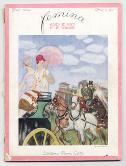 Femina 1924 Juin, Jacques Brissaud, Clotilde Sakharoff, Alexandre Sakharoff, Léon Bénigni